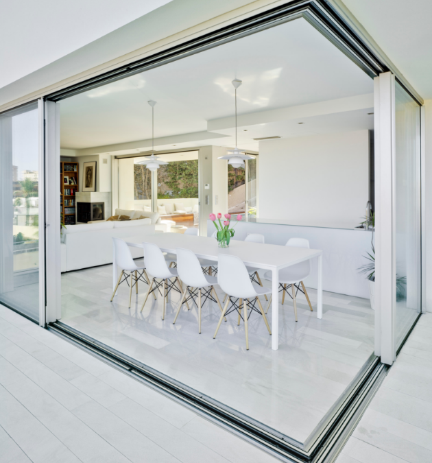 Sieger slim aluminium sliding patio doors magazine feature